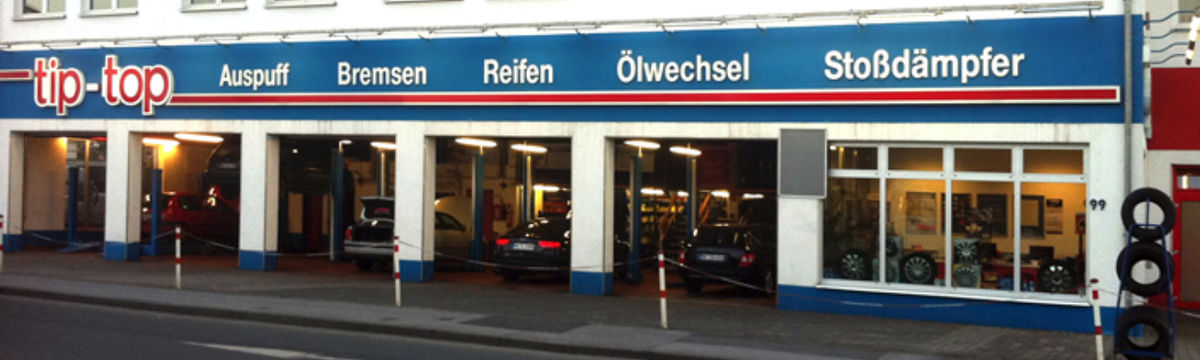 Tip Top Kfz-Meisterwerkstatt Menden Tip Top Kfz-Meisterwerkstatt Menden - Außenansicht