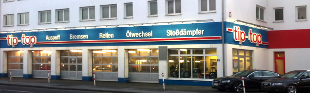 Tip Top Kfz-Meisterwerkstatt Menden - Außenansicht