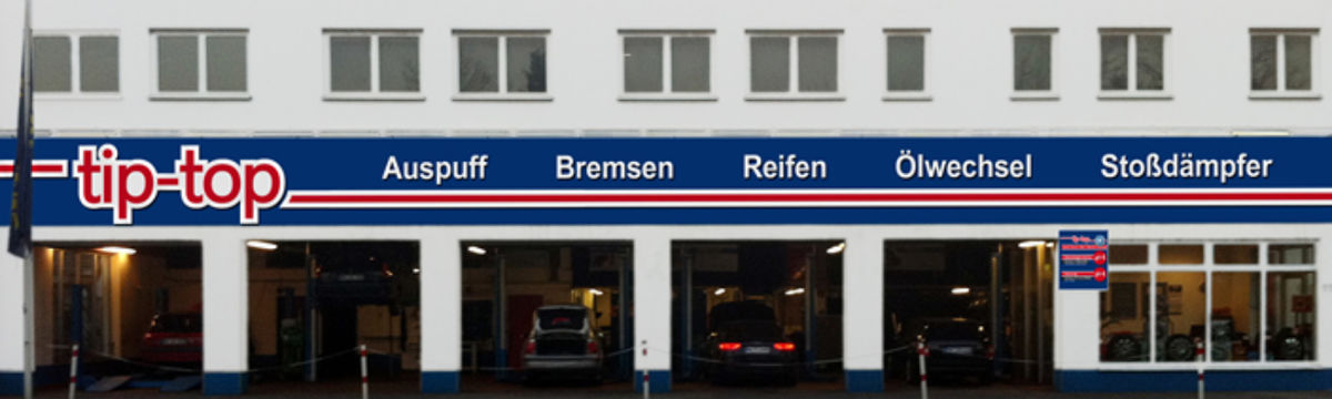 Tip Top Kfz-Meisterwerkstatt Menden Tip Top Kfz-Meisterwerkstatt Menden - Außenansicht